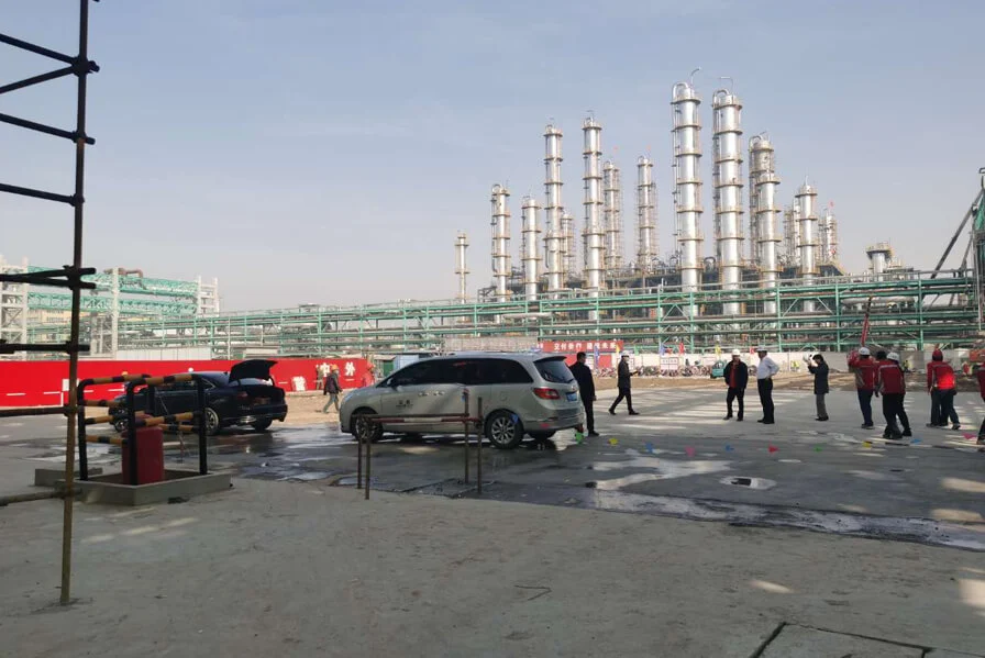Sistema di tracciamento elettrico diacidico 300,000 T/Y di Shandong Hualu Hengsheng Chemical Co., Ltd.