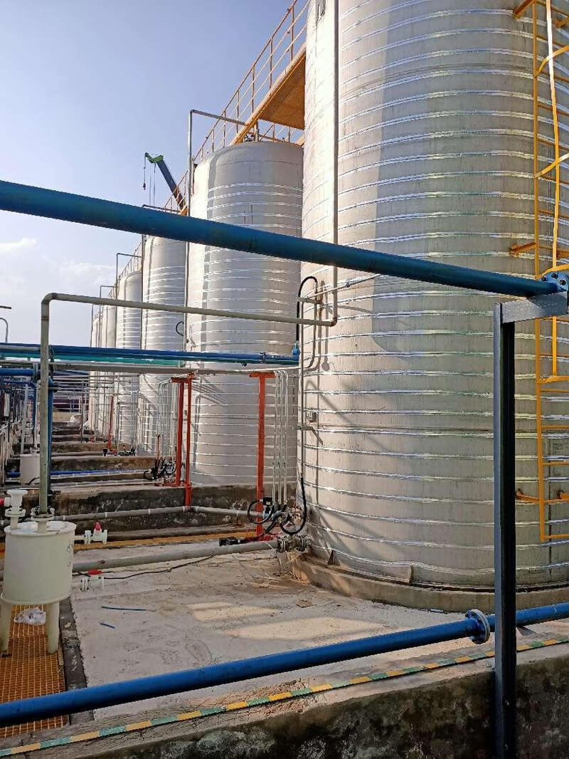 Photovoltaic silicon material manufacturing project (phase II 50,000 t/y high-purity polycrystalline silicon project) of InNer Mongolia Tongwei silicio policristallino ad alta purezza Co., Ltd.