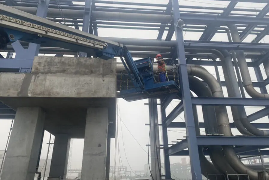 Yantai Port Longkou 6 #-7 #, progetto 10 #-11 # tracciamento del calore elettrico della conduttura
