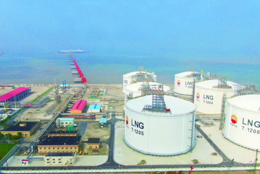 Progetto di espansione della stazione ricevente Jiangsu LNG