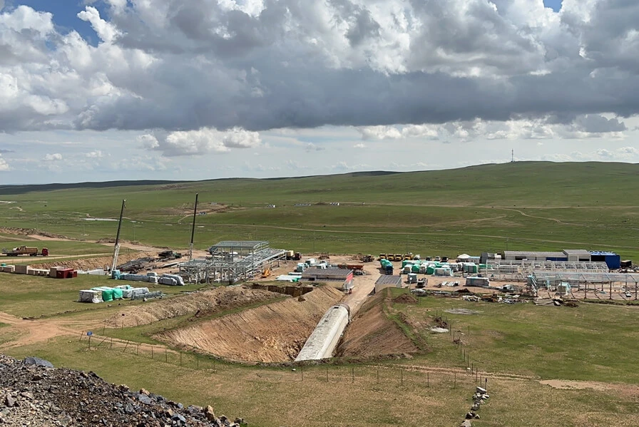 Progetto minerario di risorse laterali profonde della miniera di zinco della Mongolia